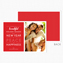 Beautiful Holiday Red Christmas Photo Cards
