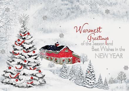 Settled In Holiday Cards