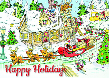 Holiday Builders Cards